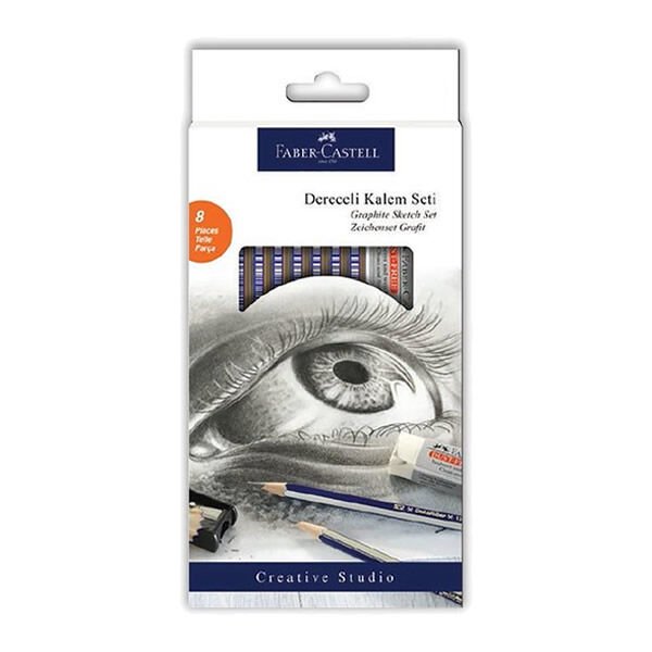 Faber Castell Goldfaber Dereceli Kalem Çizim Seti