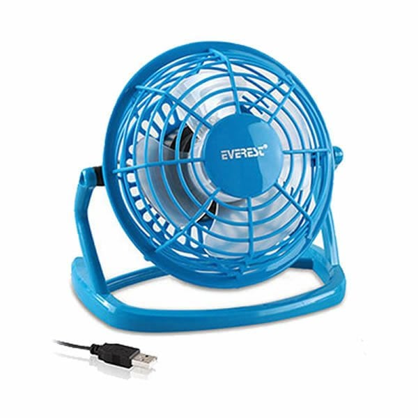 Everest EFN-488 Plastik Mavi Usb Fan