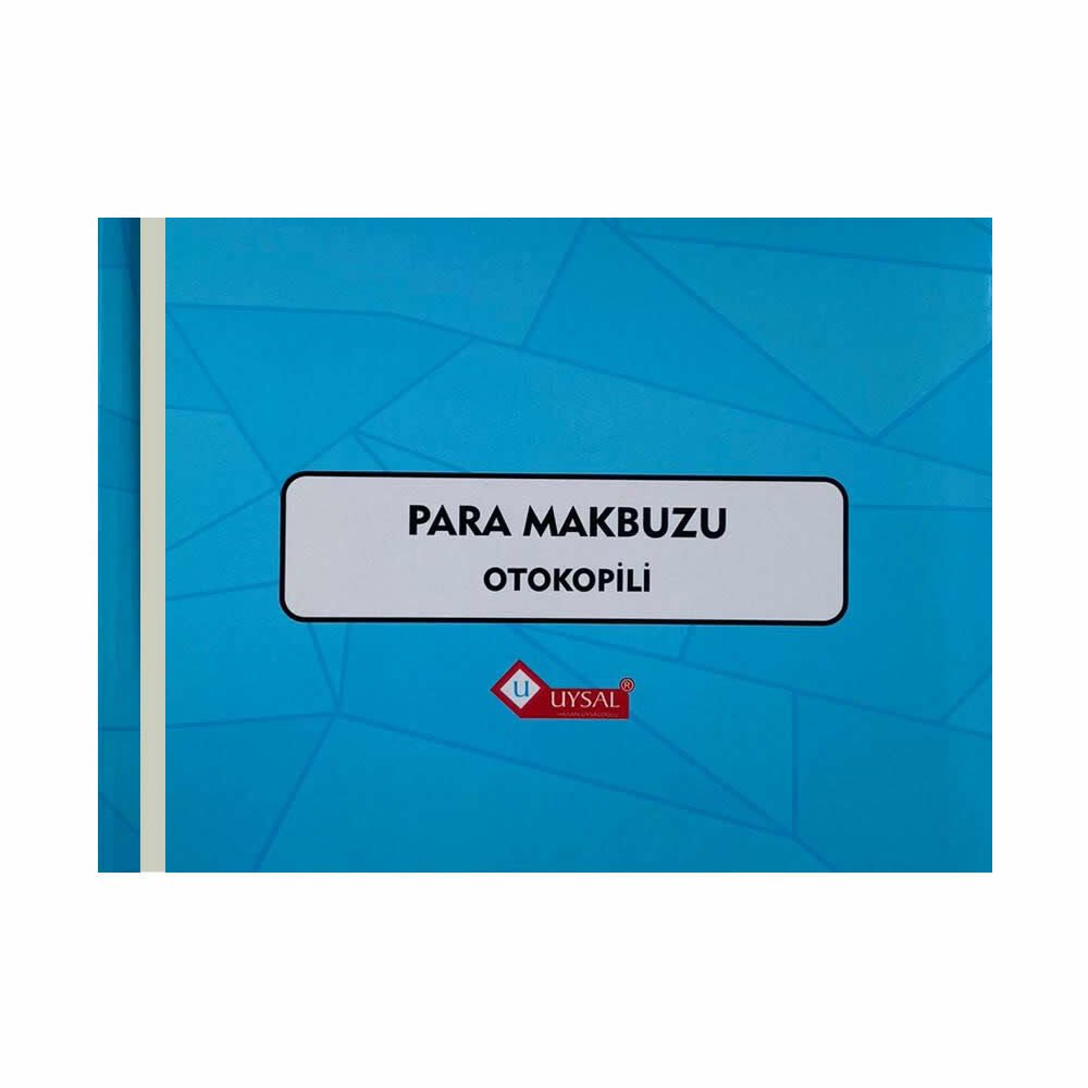 Uysal 2x50 2 Nüsha Otokopili Para Makbuzu