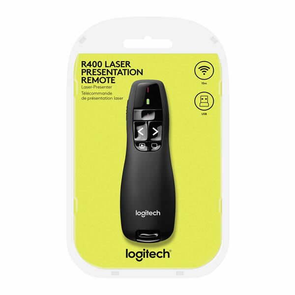 Logitech 910-001356 R400 Kablosuz Presenter Mouse