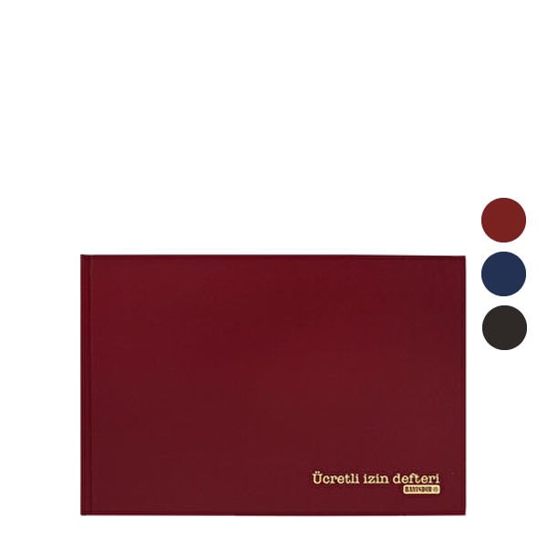 Bayındır BCD0540 144 Yaprak Ciltli Yıllık Ücretli İzin Defteri