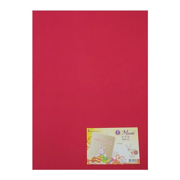 Masis EV57Y 50x70 cm 2 mm 10 lu Yapışkanlı Eva