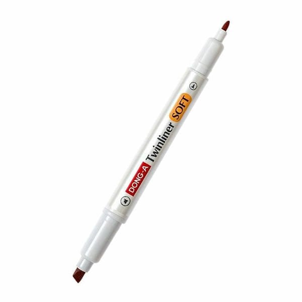 Dong-a 231669 No:69 Twinliner Bayrak Kırmızı Soft Fosforlu Kalem
