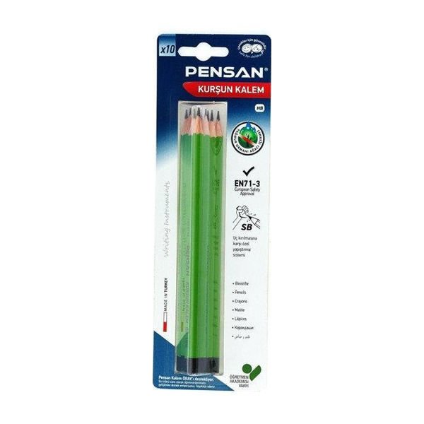 Pensan 10 lu Blister Kurşun Kalem