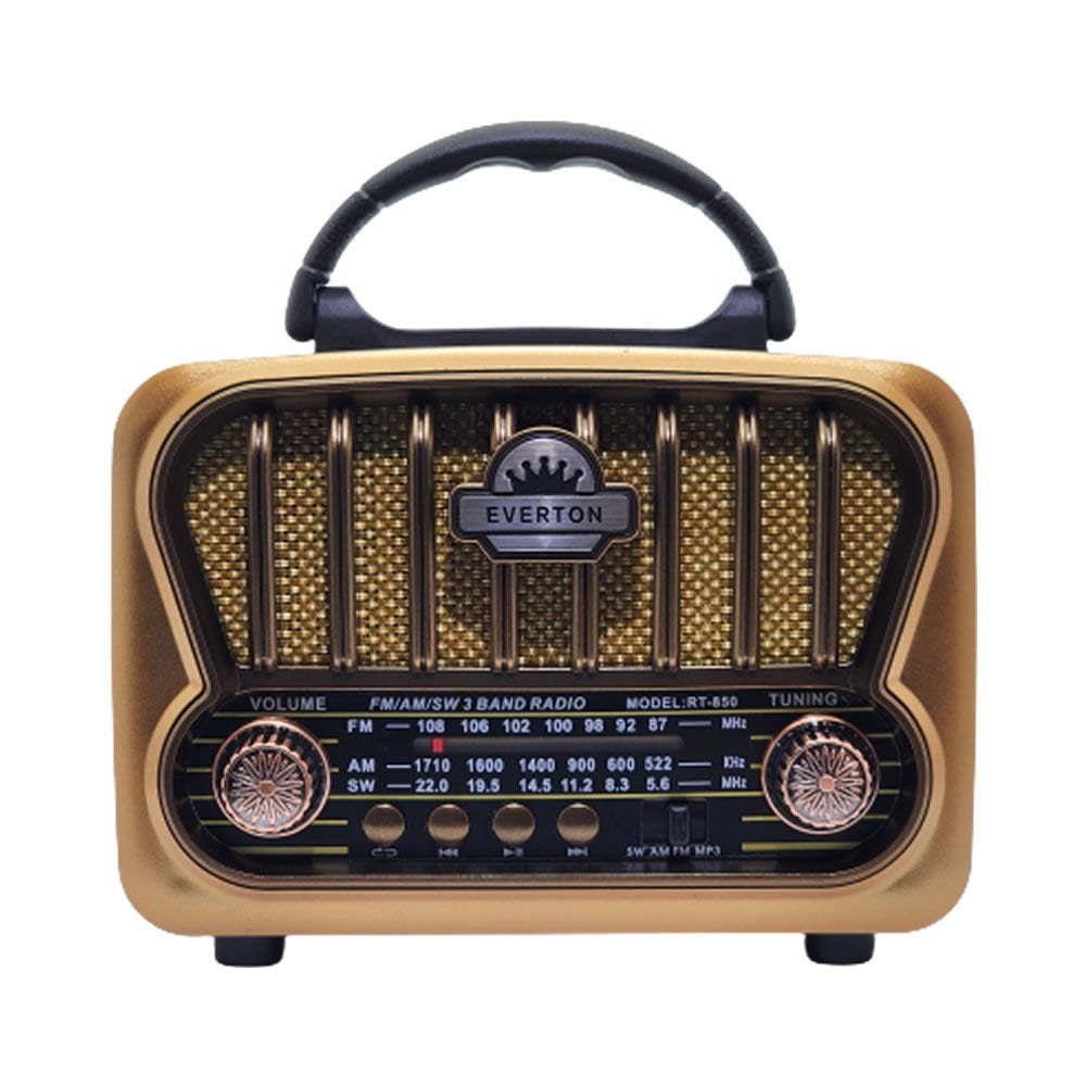 Everton RT-850BT Bluetooth FM-USB-TF Card Nostaljik Radyo