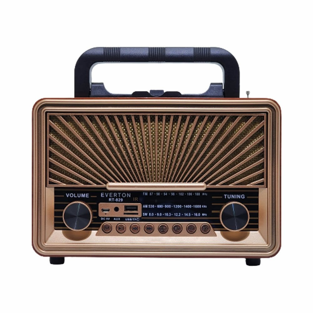 Everton RT-829 Bluetooth-USB-SD-FM Kumandalı Nostaljik Radyo