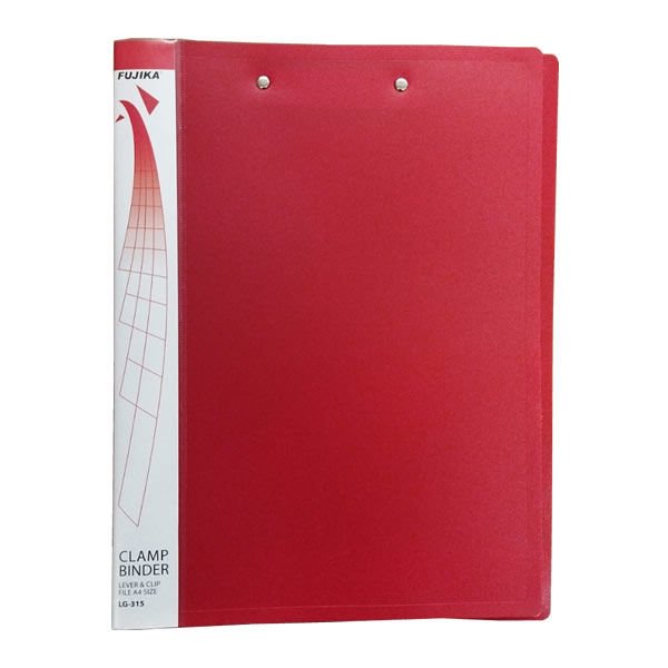 Fujıka Lg-315 Kırmızı Sıkıştırmalı Klipsli Dosya