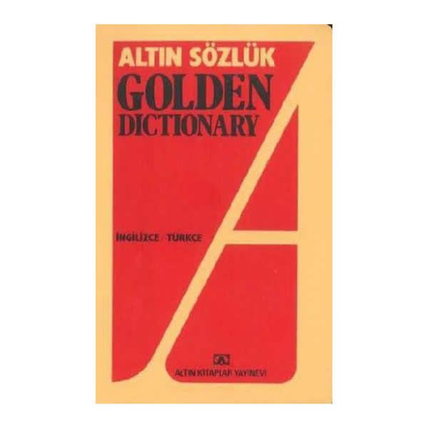 Altın Yayınları Golden İngilizce-Türkçe Sözlük