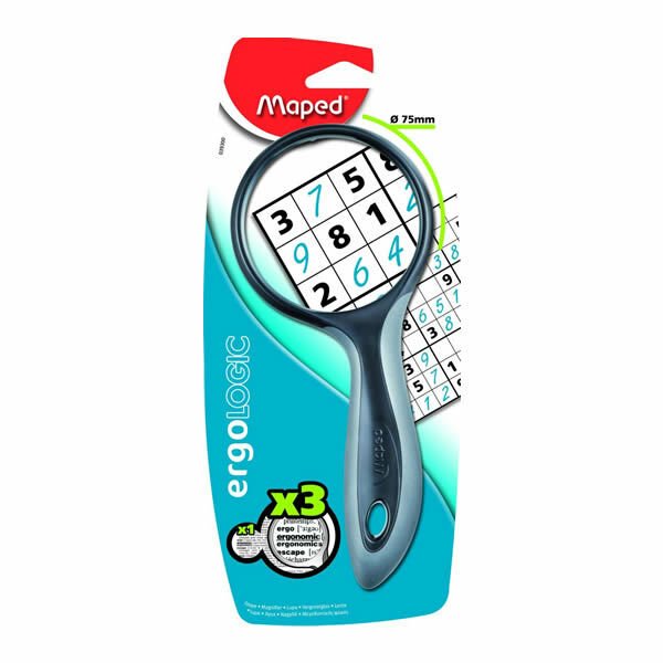 Maped 039300 Ergologic 75 Mm X3 Büyüteç