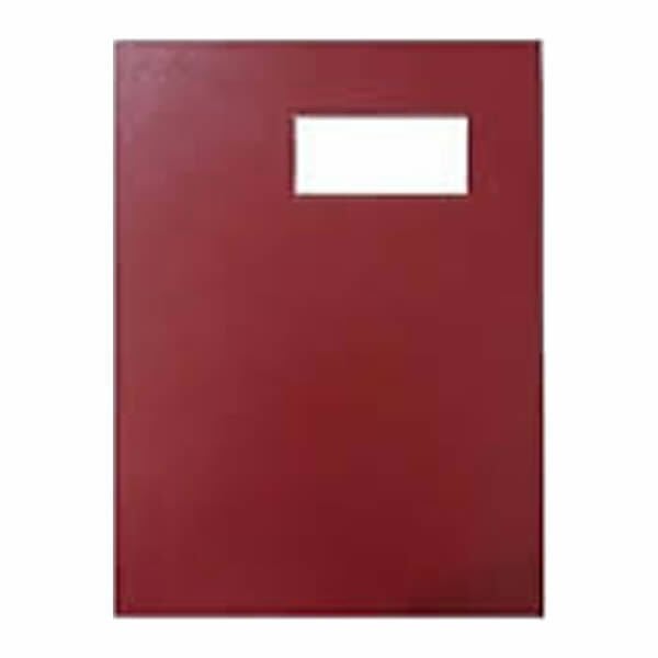 Önder 7122-8 20 Yaprak Cilt Bezli Bordo İmza Dosyası