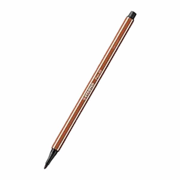 Stabilo 68/89 Pen 68 Koyu Kahverengi Keçeli Kalem