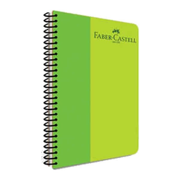 Faber Castell Bicolor 120 Yaprak PP Kapak Spiralli Çizgili Defter