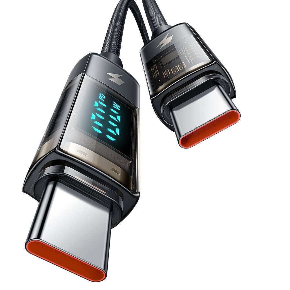 Mcdodo CA-3610 100W Type-C to Type-C Dijital Ekranlı Power Off Hızlı Şarj Data Kablosu