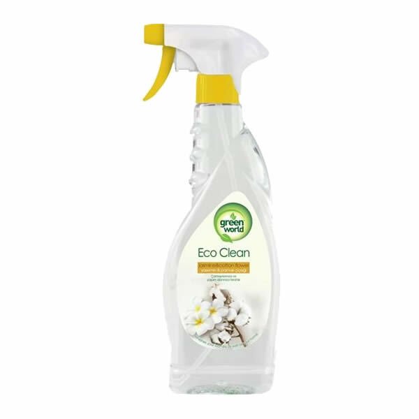 Green World Eco Clean 500 ml Yasemin Pamuk Kumaş Kokusu Sprey