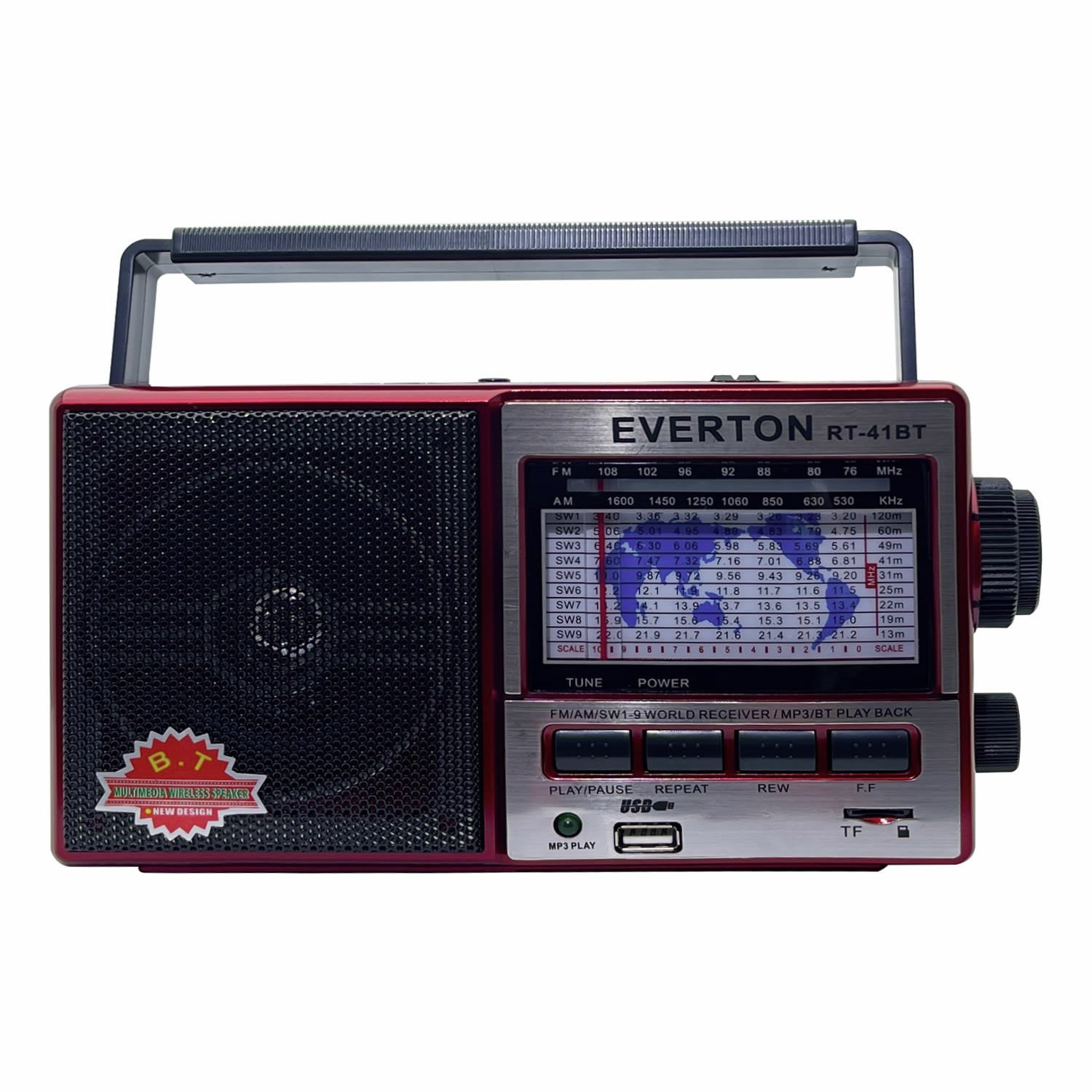 Everton Rt-41 Fm/Usb/TfCard Bluetooth Nostaljik Radyo