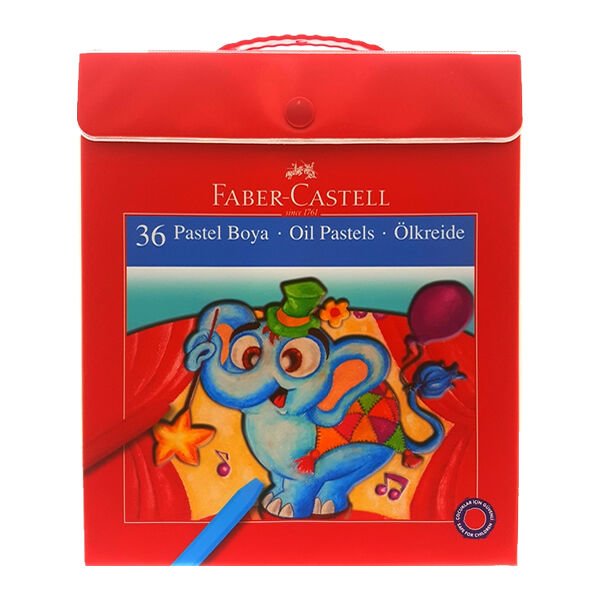 Faber Castell 36 lı Plastik Çantalı Tutuculu Pastel Boya ( 5282000003000)
