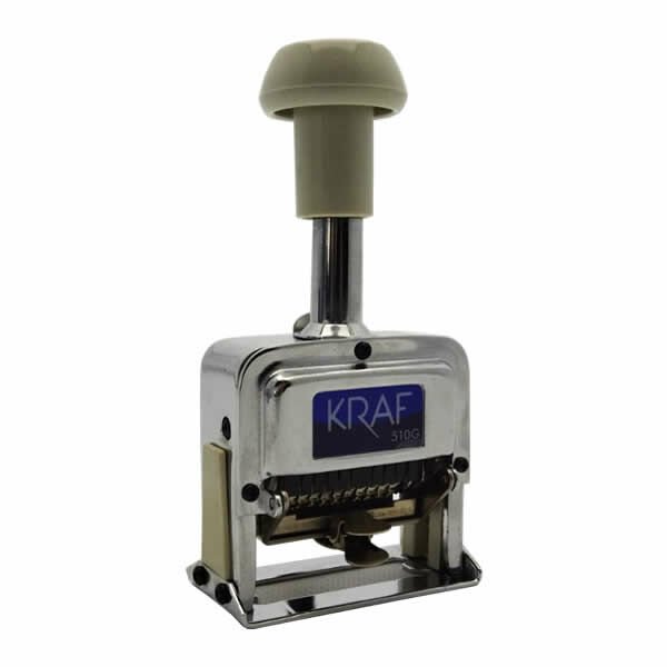 Kraf 510G 10 Haneli Otomatik Numaratör Boş Kaşe