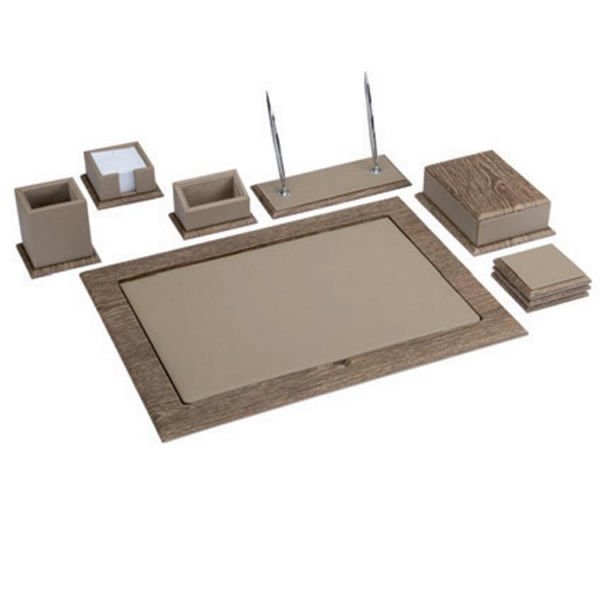Gıpta 7167 Nature 8 Parça Vizon-Vizon Ahşap Sümen Takımı