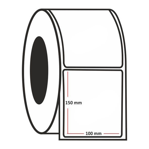 Ermet 150x100 250 Adet Termal Barkod Etiket Rulosu