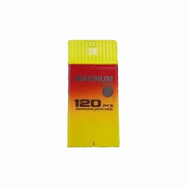 Magnum MINIQ0514 60 mm 0,5 mm 2B 120 li Sarı-Kırmızı Kalem Ucu