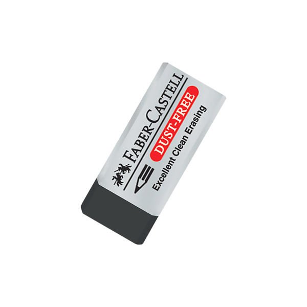 Faber Castell 187171 Dust Free Siyah Silgi