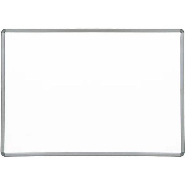 İnter INT-578 90x120 Elegant Çerçeve Laminant Yüzey Duvara Monte Yazı Tahtası