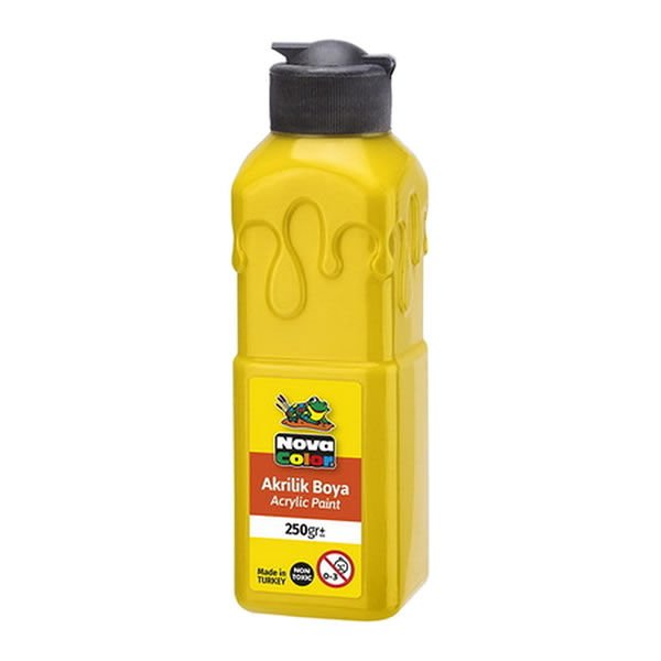 Nova Color NC-441 250 gr Sarı Renk Parmak Boyası