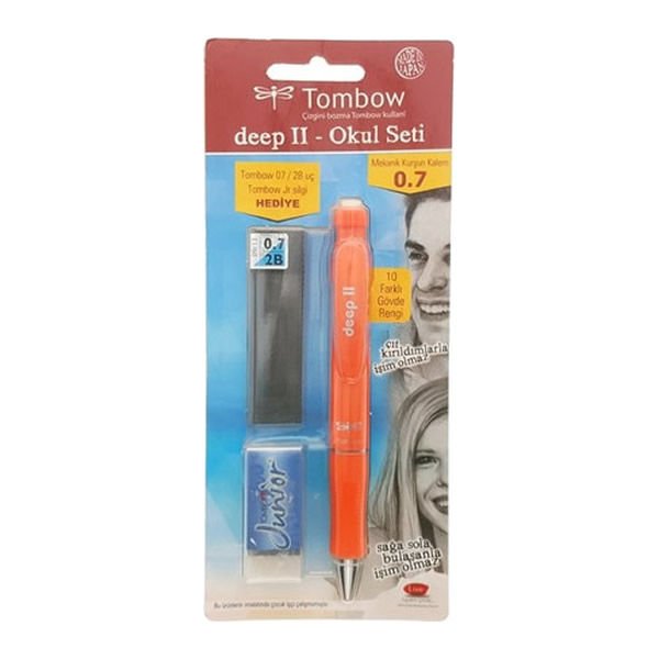 Tombow Deep II 0,7 mm Okul Seti