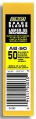 Olfa Ab-50S 50 Li Dar Maket Bıçağı Yedeği
