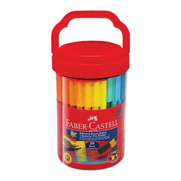 Faber-Castell 50 li Eğlenceli Keçeli Kalem