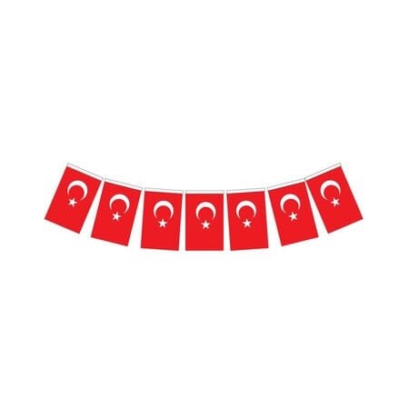 Buket BKT-303 11x18 40 Lı Büyük İpli Bayrak