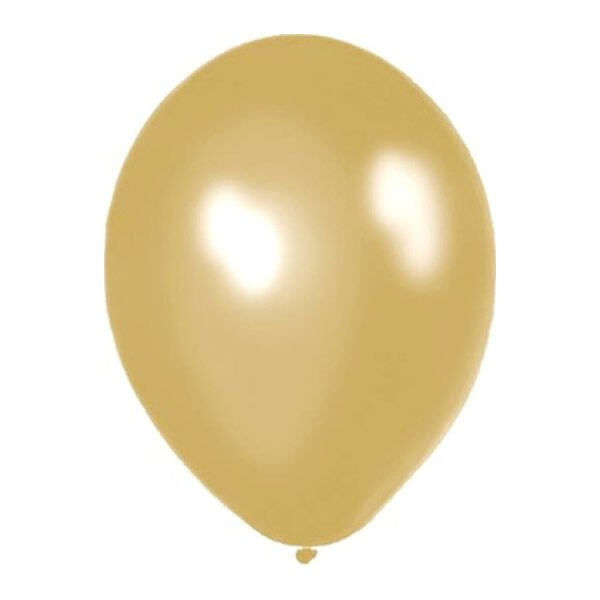 Atom 100 lü Metalik Altın Balon