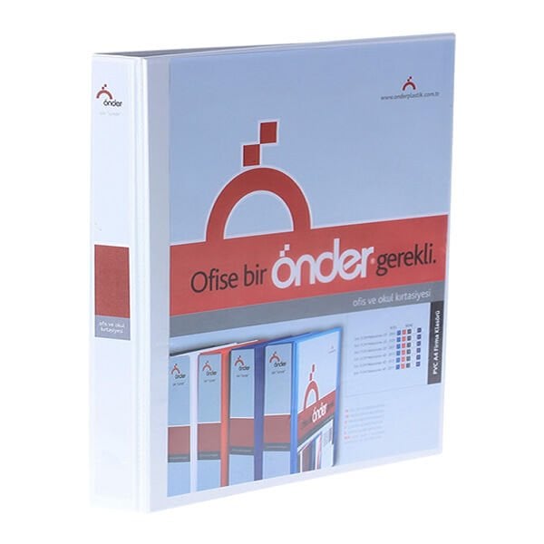 Önder 2025-3 A3 2 Halkalı Dikey 7 cm Siyah Firma Tanıtım Klasörü