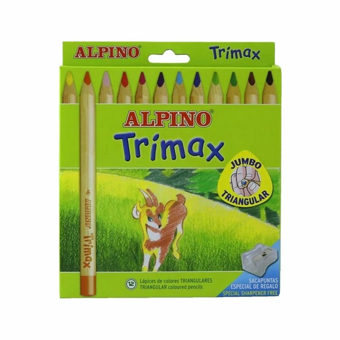Alpino AL-113 12 li Trimax Jumbo Kuru Boya Kalemi