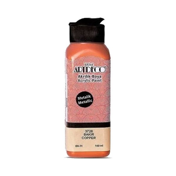 Artdeco 3728 140 ML Metalik Bakır Akrilik Boya