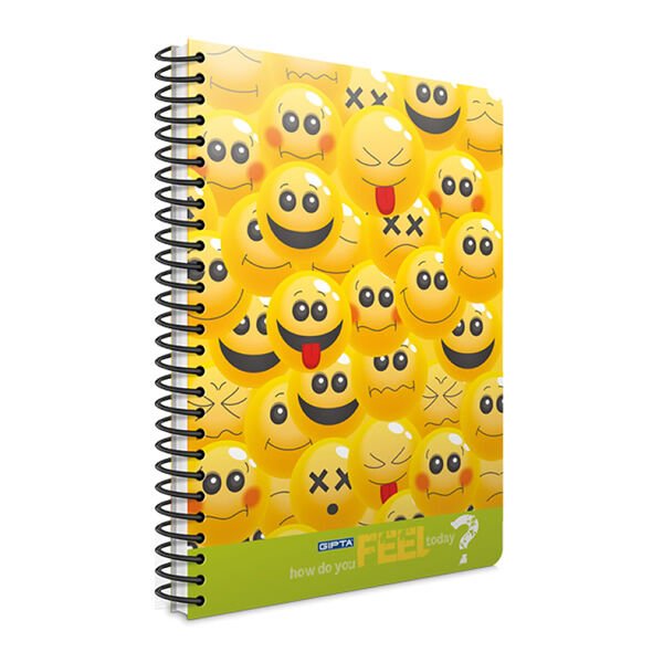 Gıpta Feel A4 100 Yaprak Çizgili Spiralli Pp Kapaklı Defter