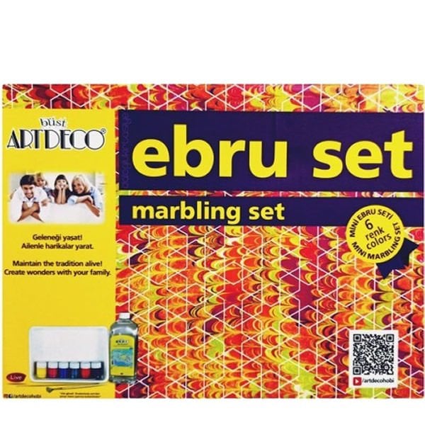 Artdeco 16-ES6 6 Renk Ebru Mini Seti