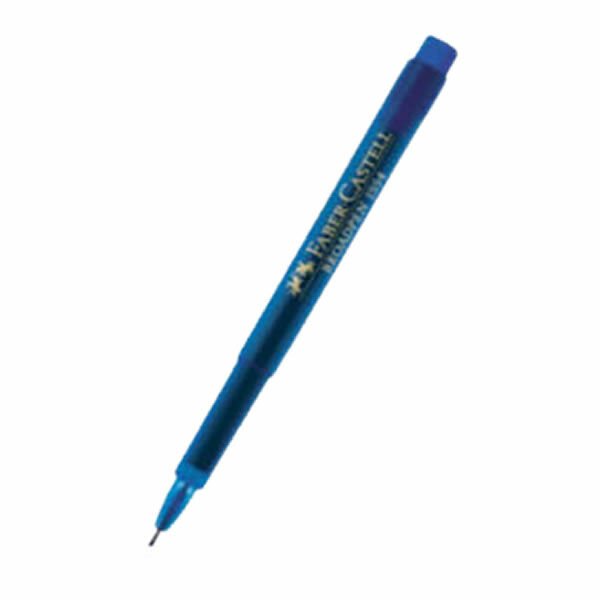 Faber-Castell 1554 Mavi Broadpen Keçeli Kalem