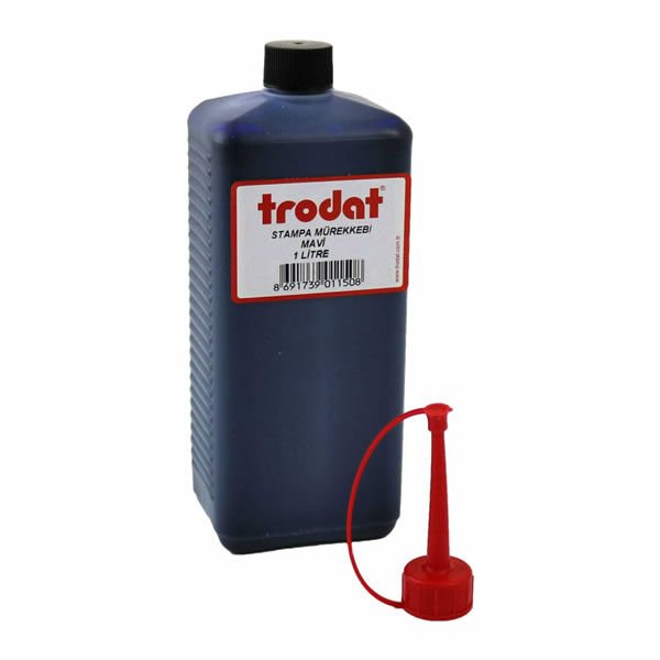 Trodat 1 Lt Mavi Stanpa Mürekkebi Boş Kaşe