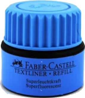 Faber Castell Fosforlu Mavi Mürekkep
