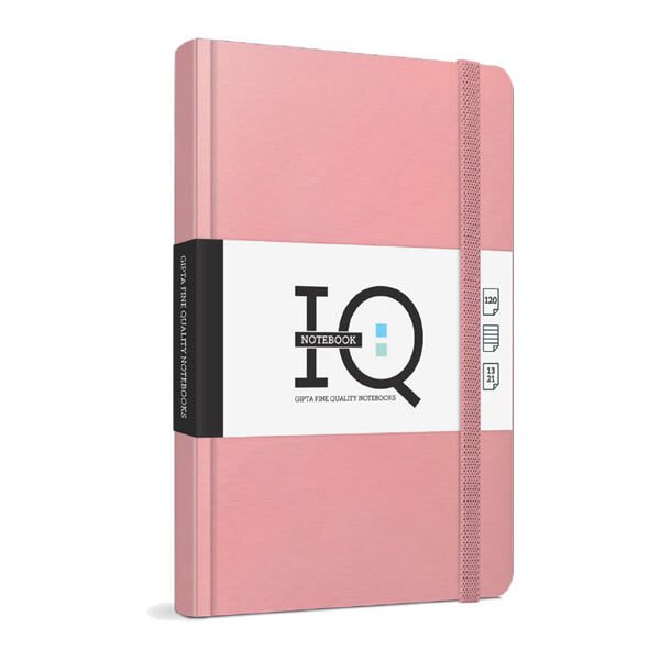 Gıpta IQ 9x14 120 Yaprak Çizgili İplik Dikişli Cilt Bezli Defter
