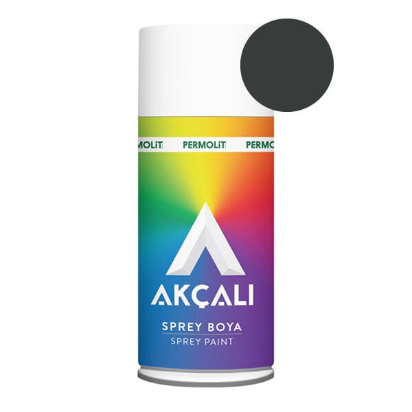 Akçalı 609 400 ml Tampon Koyu Gri Sprey Boya