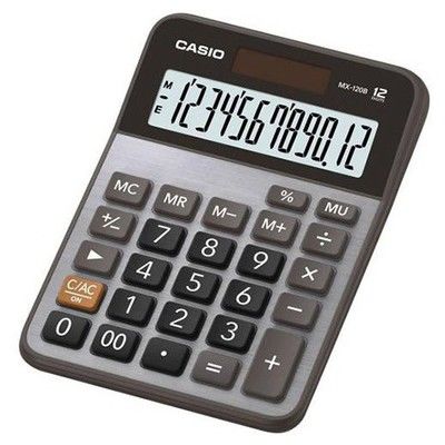 Casio JW-200SC-BK 12 Haneli Hesap Makinesi