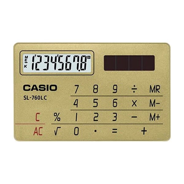 Casio SL-760LC-SD 8 Haneli Hesap Makinesi