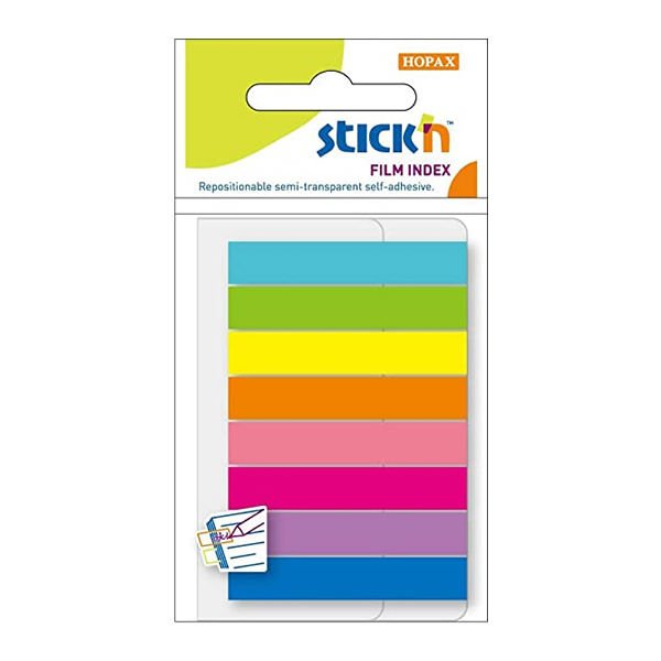 Gıpta Stickn 45x8 20 Yaprak 8 Neon Renk Film Ayraç