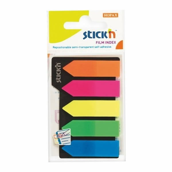 Gıpta Stickn 45x12 25 Yaprak 5 Renk Ok Film Ayracı