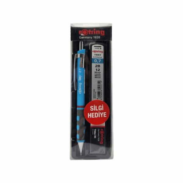 Rotring Tikky 0.7 mm Min 3 lü Deniz Mavisi Okul Seti