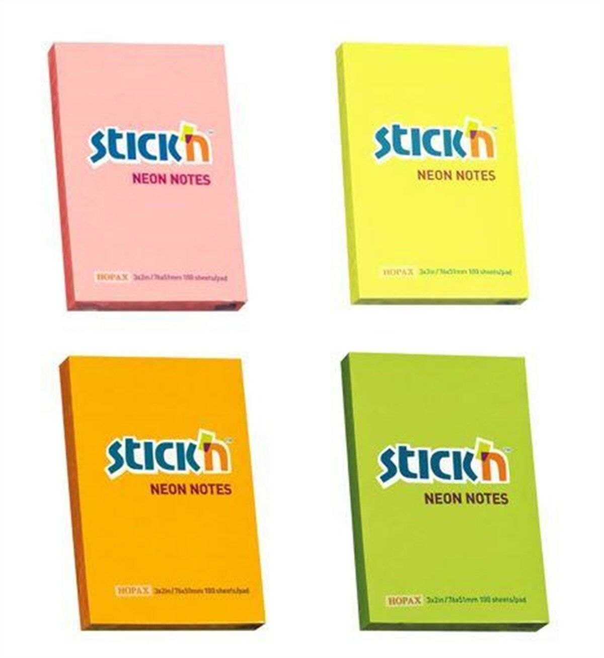 GIPTA STİCKN 76X51 100 YAPRAK NEON MAGENTA YAPIŞKANLI NOT KAĞIDI