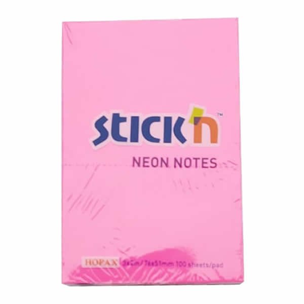 GIPTA STİCKN 76X51 100 YAPRAK NEON MAGENTA YAPIŞKANLI NOT KAĞIDI