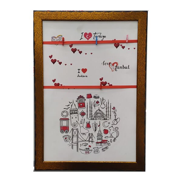 Ofisostim 39x54 Mandallı Çerçeve